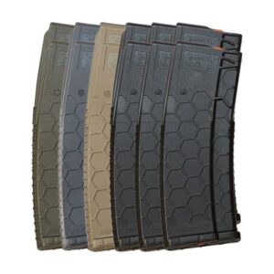 6 Pack of Hexmag Series 2 AR-15 .223/5.56 30-Round Magazine