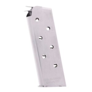 CMC Products Match-Grade 1911 Compact .45 ACP 7-Round Stainless Steel Magazine