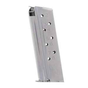 CMC Products Match Grade 1911 Compact 9mm 8-Round Stainless Steel Magazine