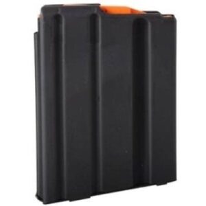 Duramag AR-15 5.56/300BLK 5-Round Aluminum Magazine w/ Orange Follower