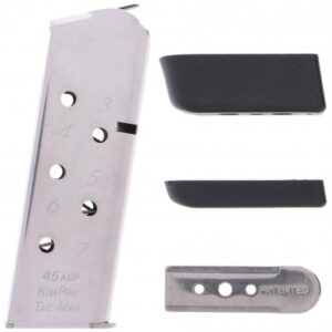 Kimber 1911, KimPro Tac-Mag, .45 ACP Stainless Steel COMPACT 7-round magazine