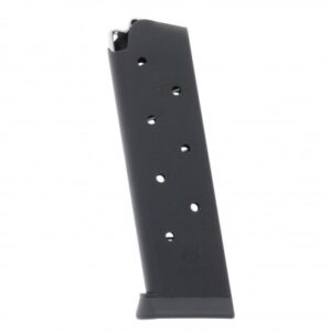 Metalform 1911 Government, Commander .45 ACP Black Nitride Coated (Removable Base & Pro Flat Skirt Follower) 8-Round Magazine