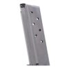 Metalform Officer 1911, 10mm, Stainless Steel (Welded Base & Round Follower) 7-Round Magazine
