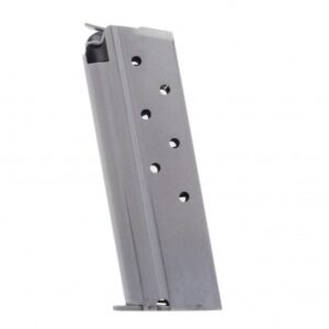 Metalform Officer 1911, .40 S&W, Stainless Steel (Welded Base & Flat Follower) 7-Round Magazine