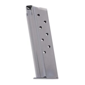 Metalform Standard 1911 Government, Commander 10mm, Stainless Steel (Removable Base & Round Follower) 8-Round Magazine