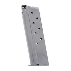 Metalform Standard 1911 Government, Commander 10mm, Stainless Steel (Welded Base & Round Follower) 8-Round Magazine