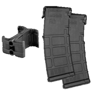 Two Magpul PMAG Gen M3 AR-15 30-Round Magazines and Maglink Promo